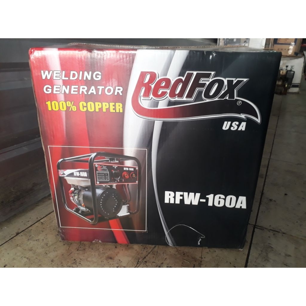 genset las 160A REDFOX rfw160A & genset las rfw300A / generator las 160A & 300A/ mesin las 160A / me