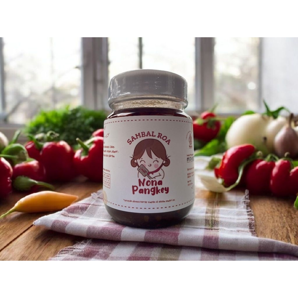 

SAMBAL ROA Nona Pangkey 200 gram