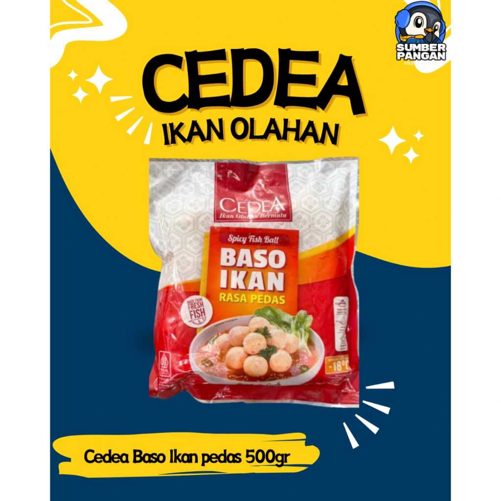 

Cedea Baso Ikan Rasa Pedas 500gr