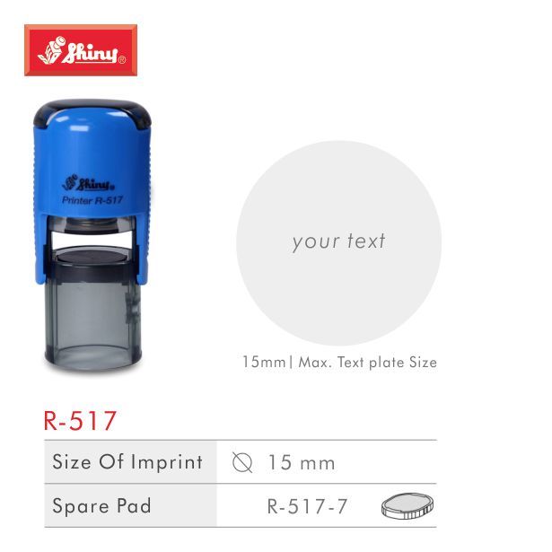 

Stempel Shiny R-517 Custom Huruf/otomatis self ink