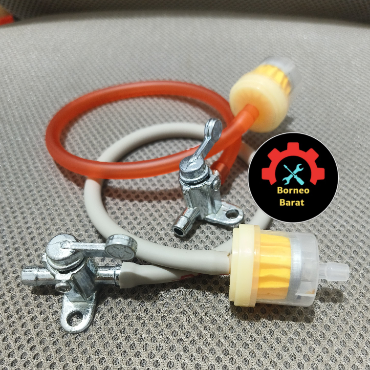 SELANG BENSIN MOTOR GERMAN QUALITY ORIGINAL+FILTER BENSIN MAGNET+KRAN BENSIN UNIVERSAL