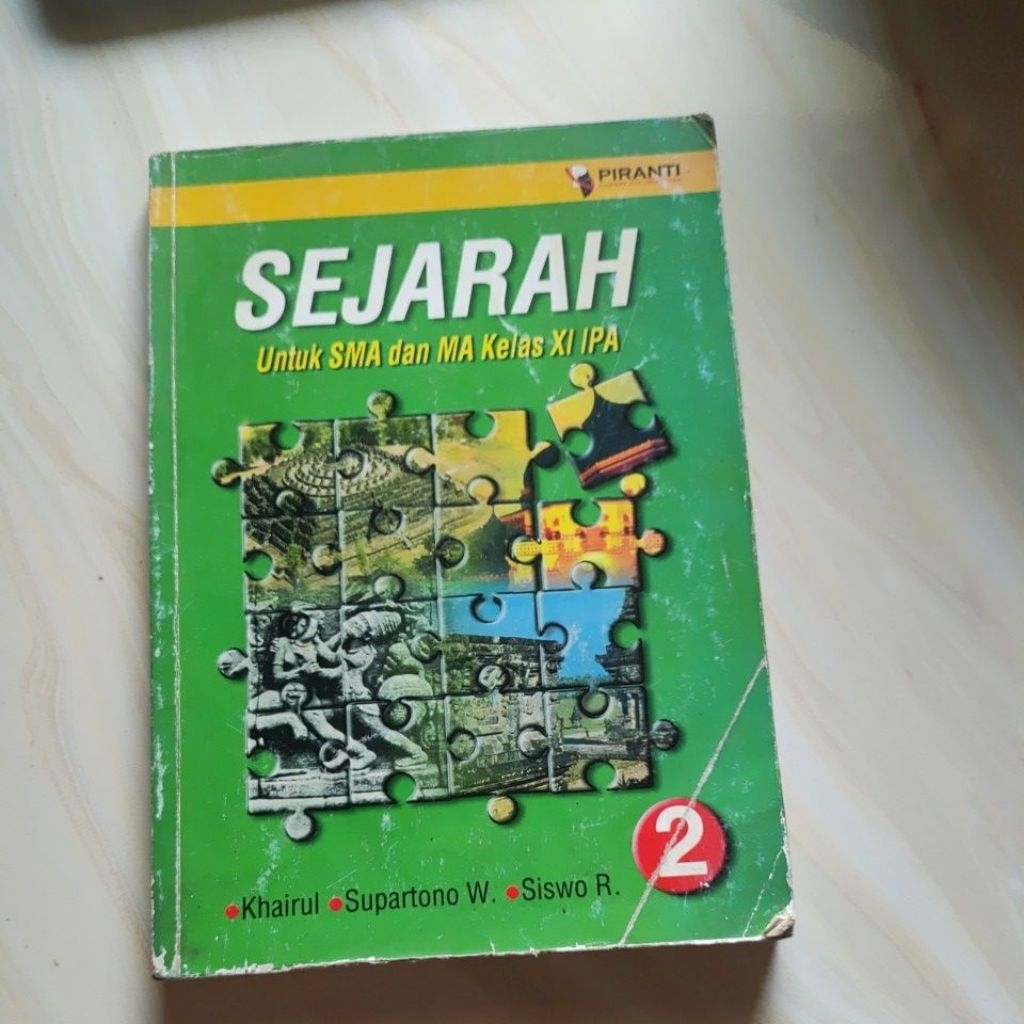 Sejarah SMA/MA Kelas XI IPA - Piranti | Buku Bekas Original