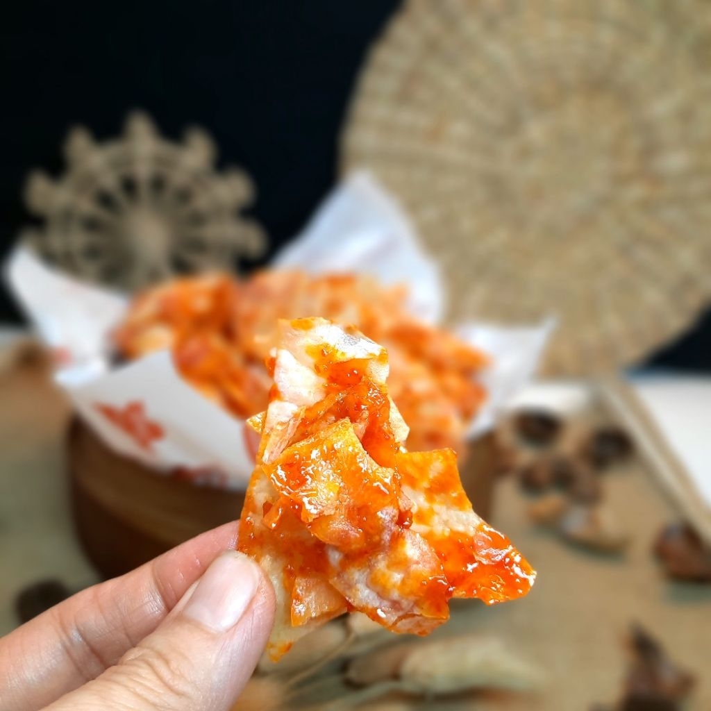 

KRIPIK SINGKONG PEDAS MANIS UKR 220 GR