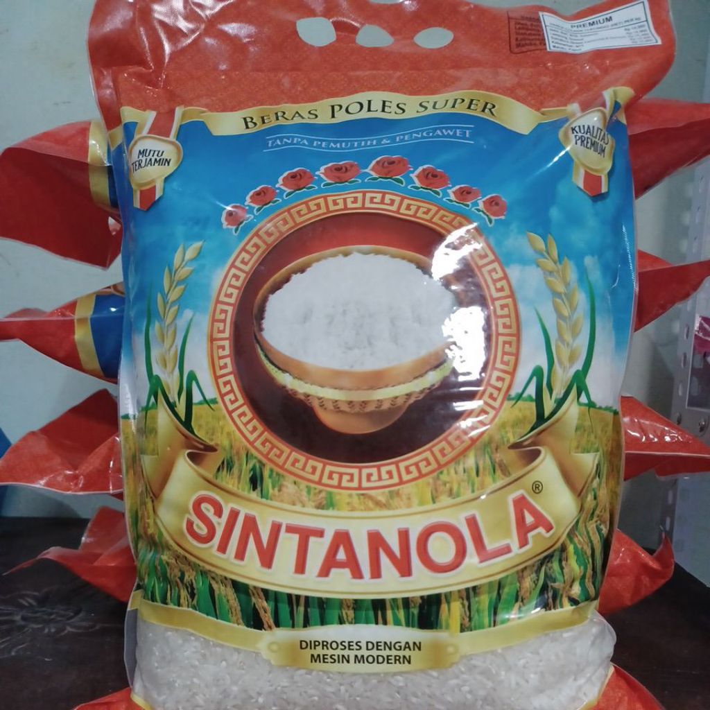 

Beras premium SINTANOLA 5 Kg termurah