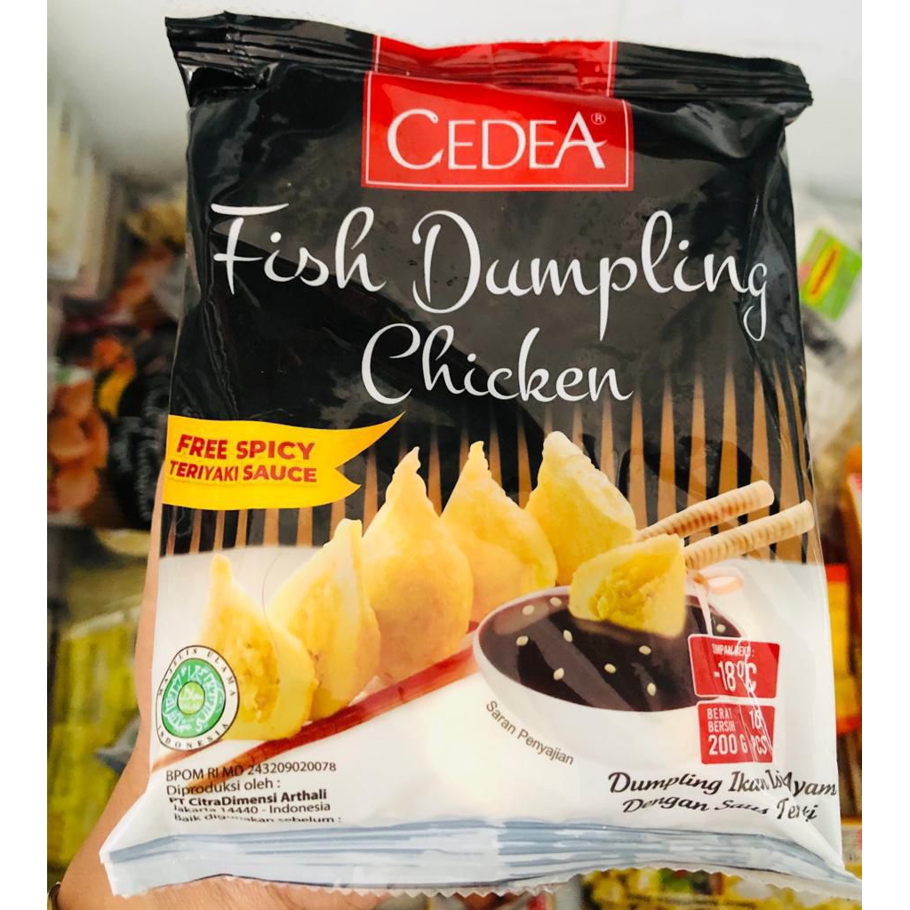 

CEDEA DUMPLING CHICKEN 200GRAM