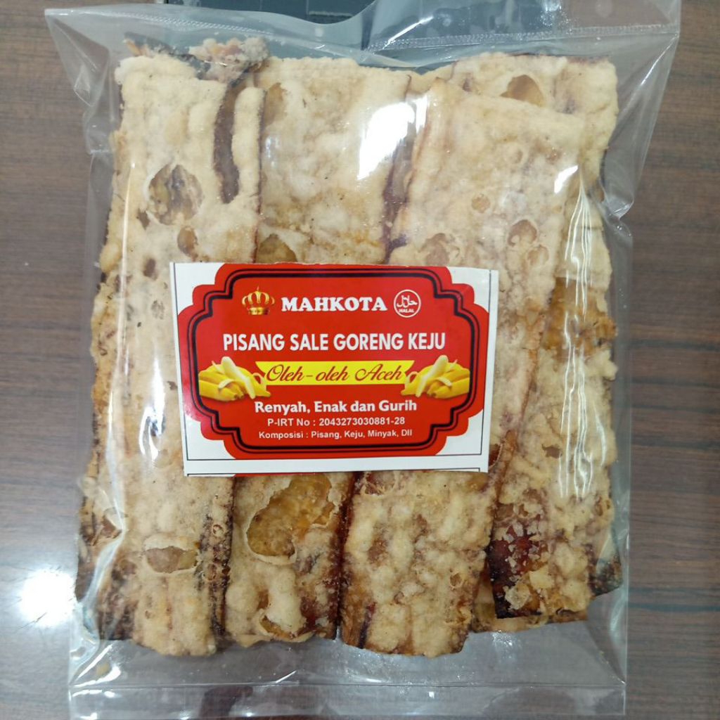 

pisang sele kering keju