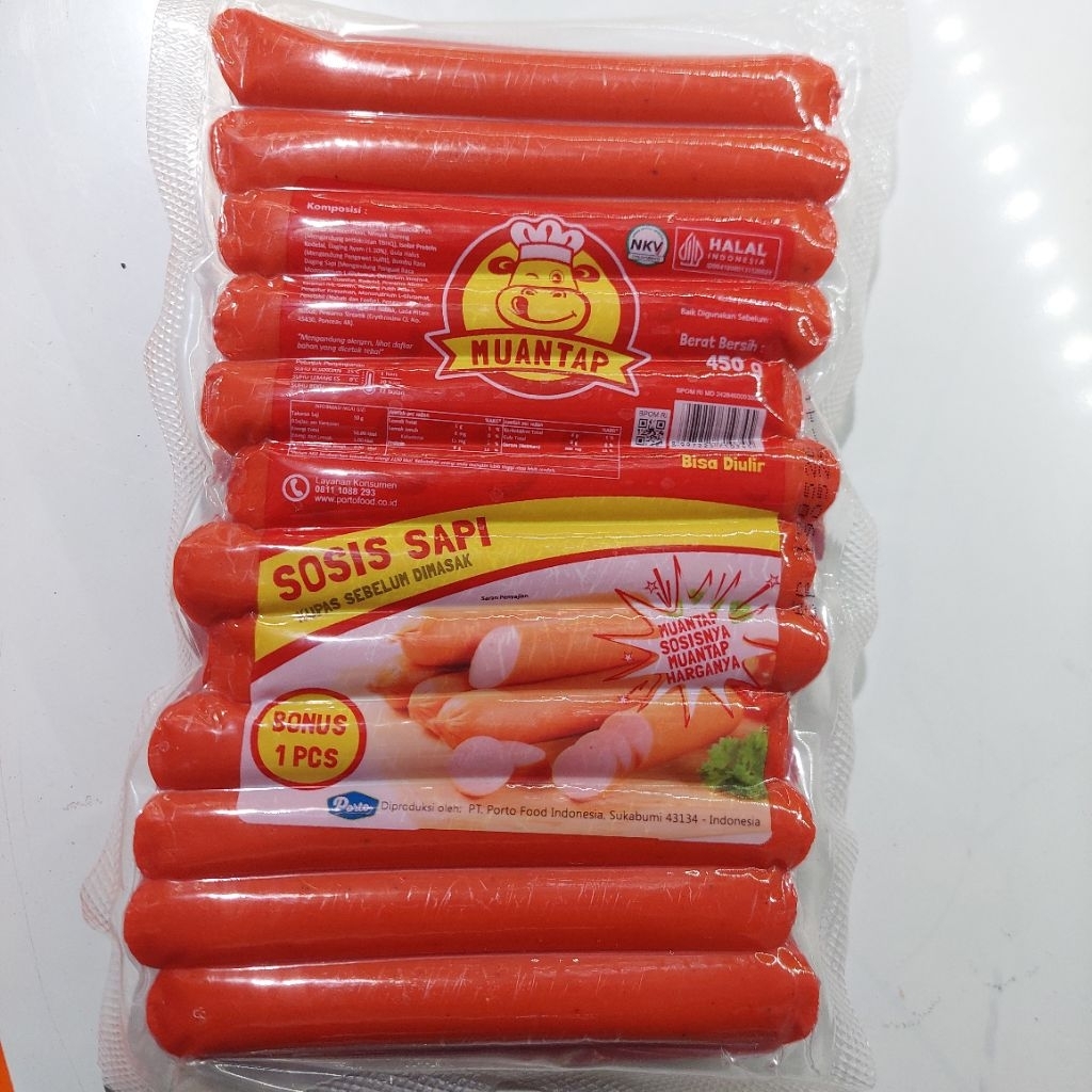 

SOSIS BAKAR /SOSIS GORENG MANTAP/ SOSIS SAPI/ SOSIS MERAH MERK MANTAP
