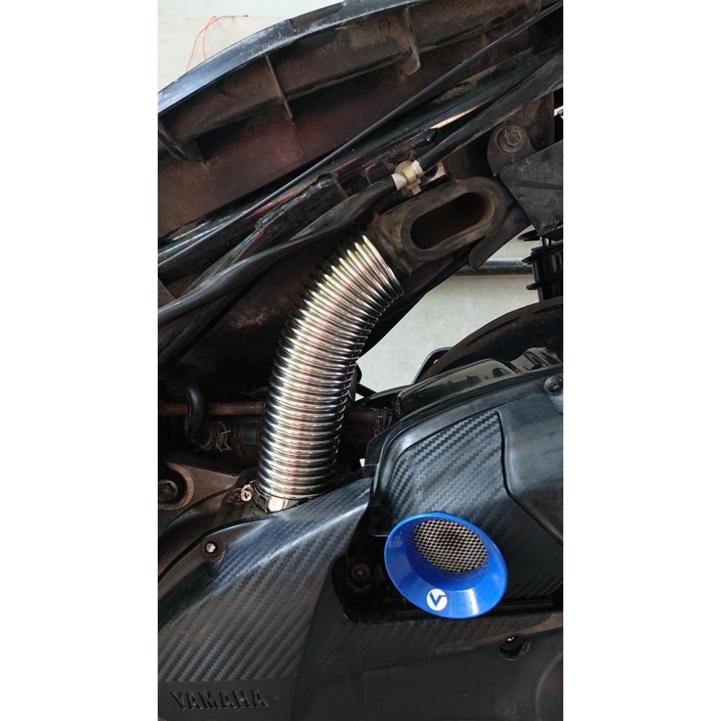 Selang Hawa Nmax old stainless ( model Spiral)