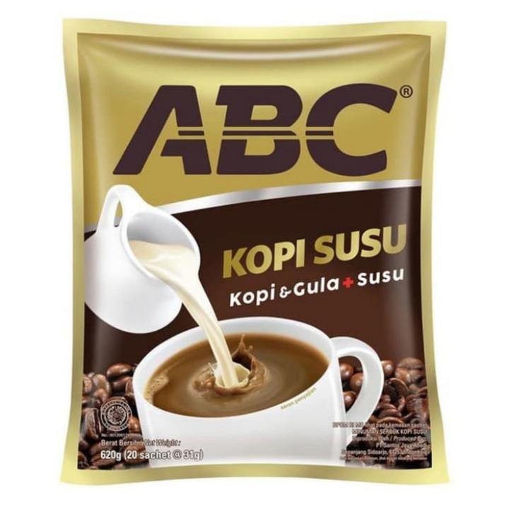 

kopi abc susu isi 20 sachet