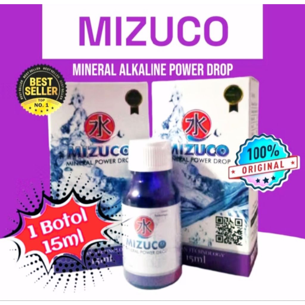 

MIZUKO MINERAL POWER DROP 1 botol
