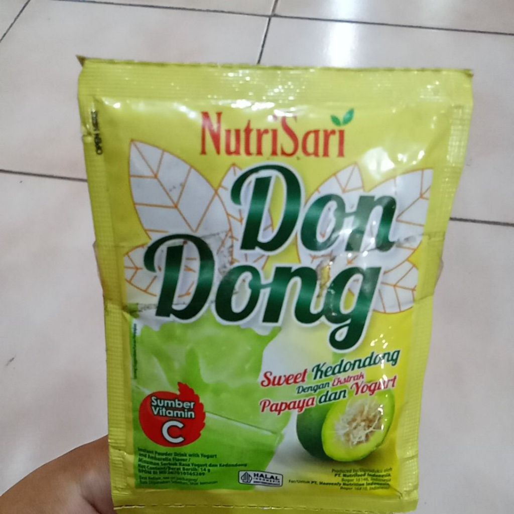 

NutriSari DonDong Sweet Kedondong Renteng Isi 10 Sachet 14gr