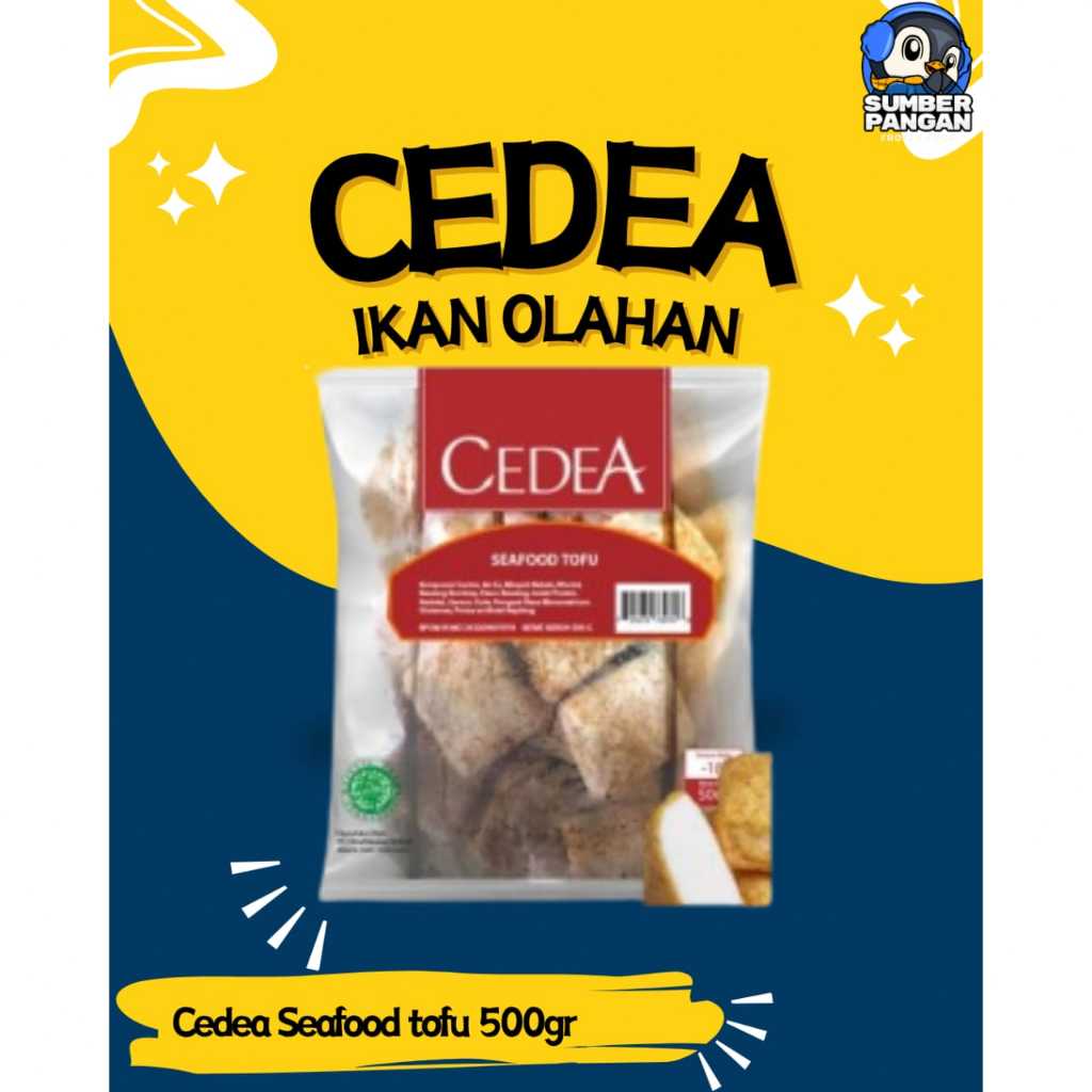 

Cedea Ikan Olahan Seafood Tofu 500gr