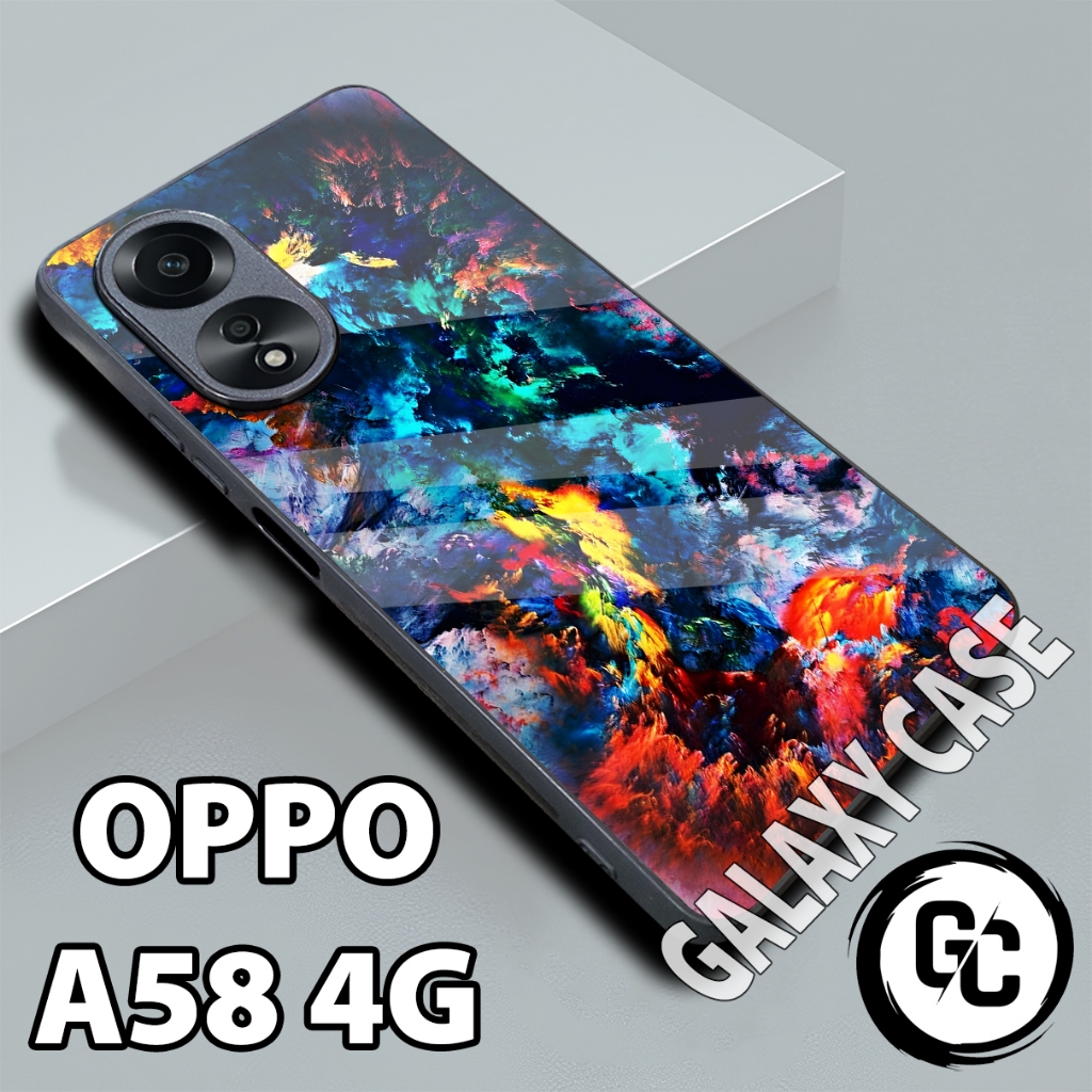 Softcase glossy OPPO A58 4G/case OPPO A58 4G Cewek/case OPPO A58 4G glitter/casing/CASE OPPO A58 4G