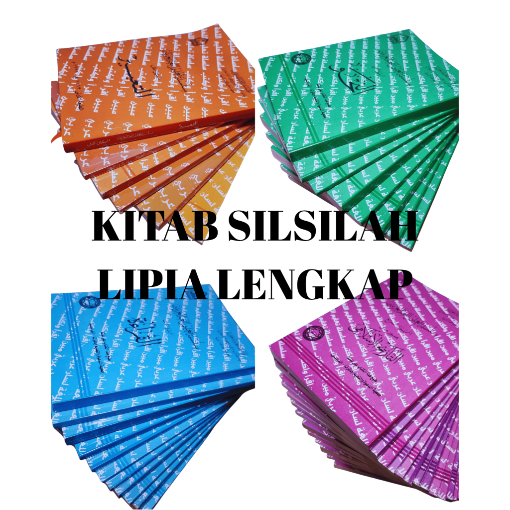 [LENGKAP MURAH] KITAB SILSILAH LIPIA SEMUA MUSTAWA AWAL TSANI TSALITS ROBI' | DURUS MINAL QUR'AN SHU