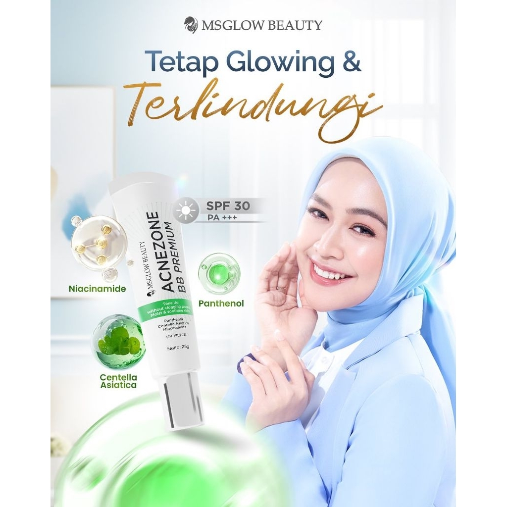 MS GLOW ACNE ZONE BB PREMIUM