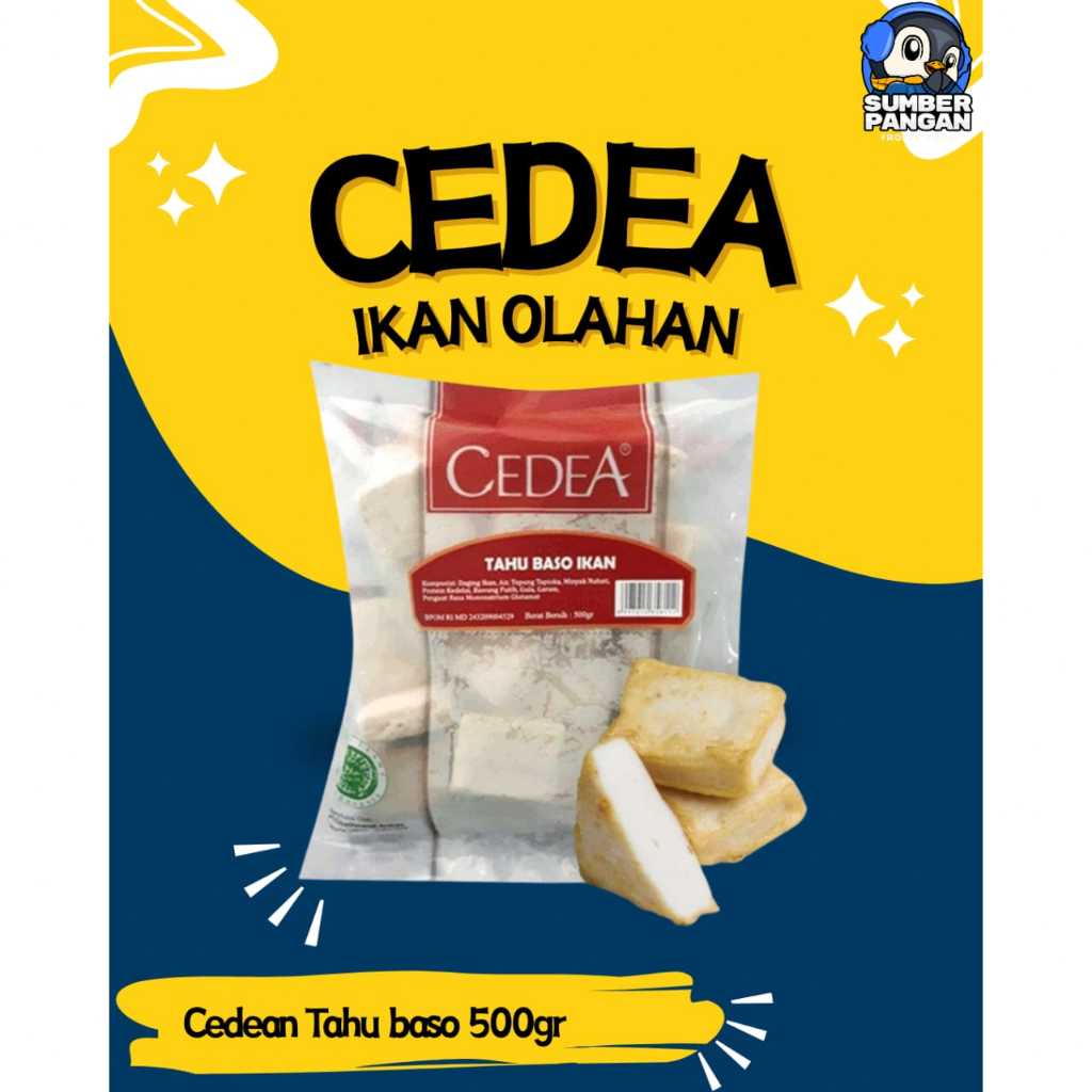 

Cedea Tahu Basko Ikan 500gr