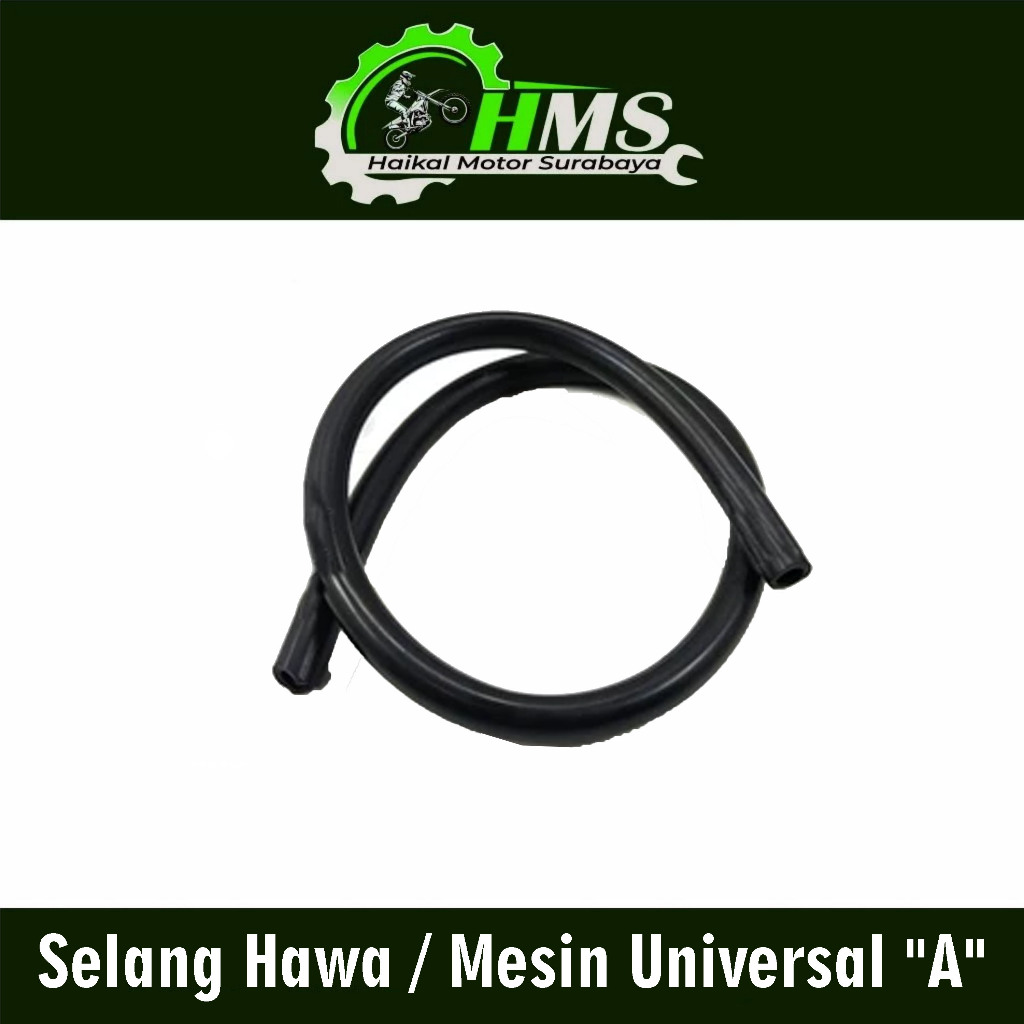 Selang Hawa / Mesin Universal "A"- Selang Karet Vacum Mesin Tabung Hawa Pembuangan Hawa Mesin