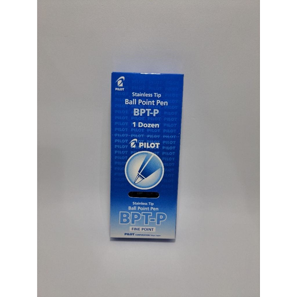 

PILOT - Pilot pen Ballpoint BPT-P / Pulpen Hitam (12pcs/1pak)