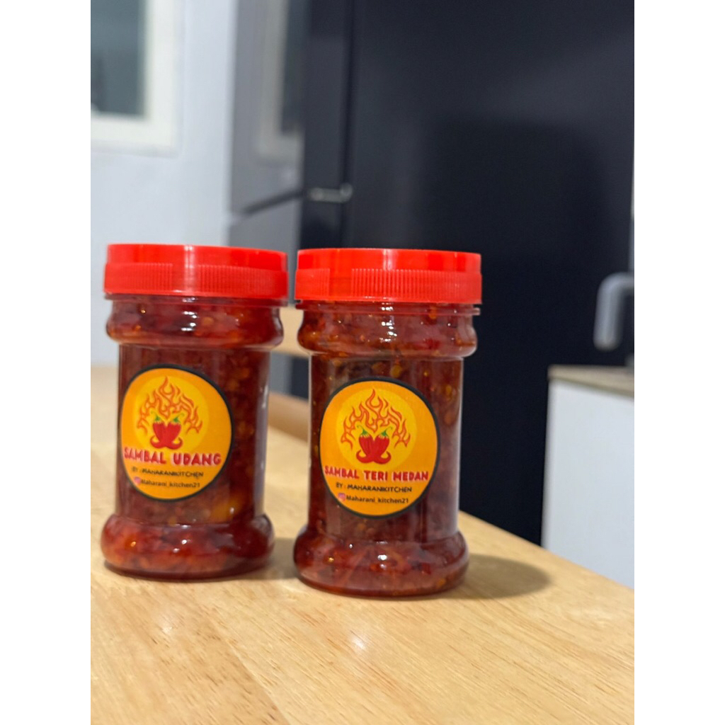 

Paket bundling 4pcs Sambal 150gr / Varian rasa tulis di notes