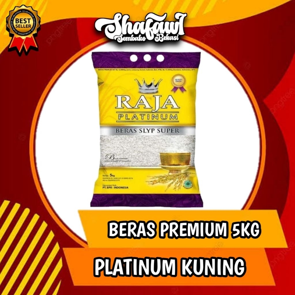 

(SSID) BERAS PREMIUM PROMO PLATINUM KUNING 5KILOGRAM