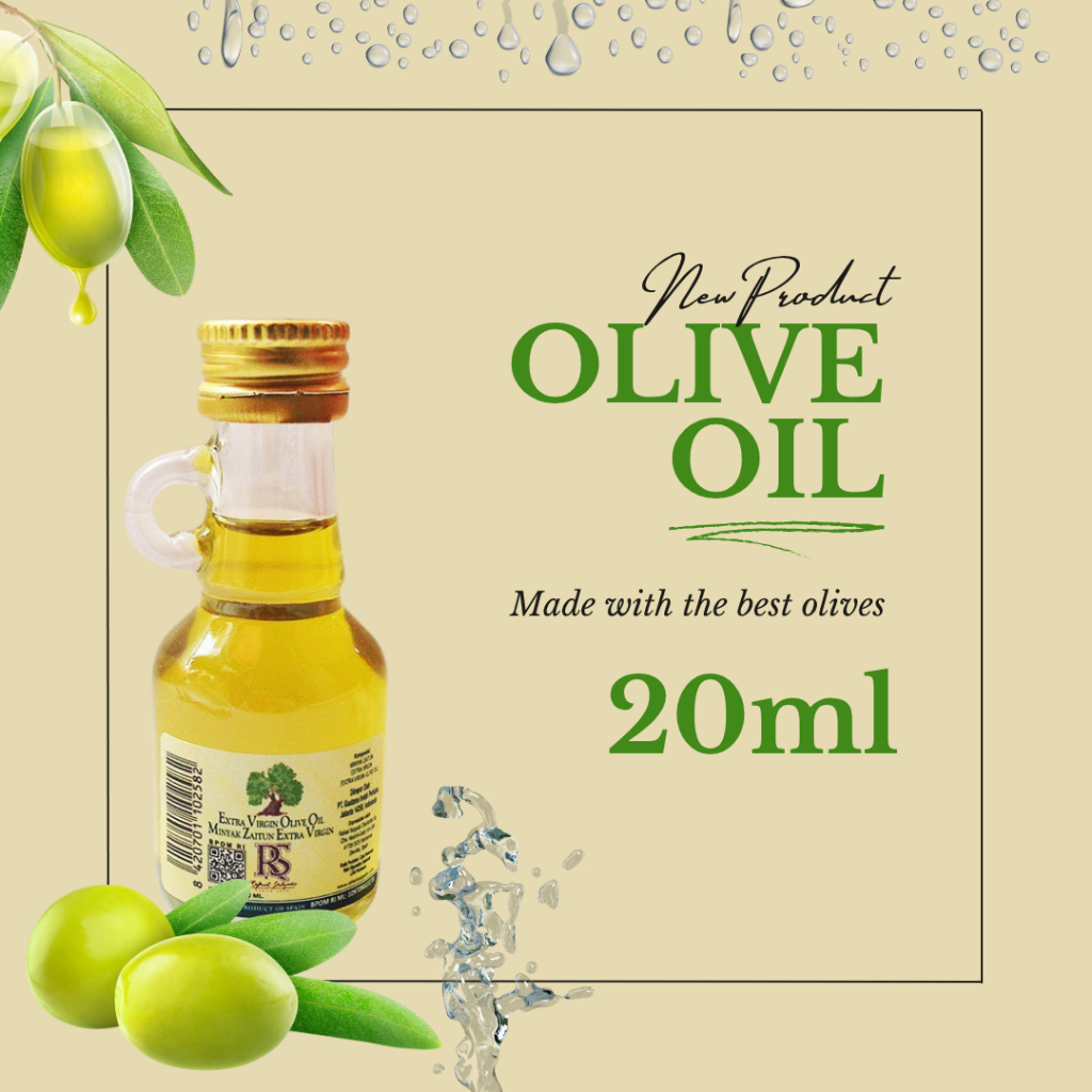 

RS Pure Olive Oil | Extra Virgin dari Spanyol | Minyak Zaitun