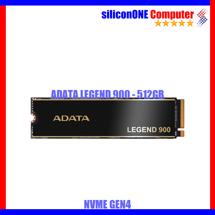 Adata SSD Legend 900- 512GB PCIe Gen4 NVME M.2