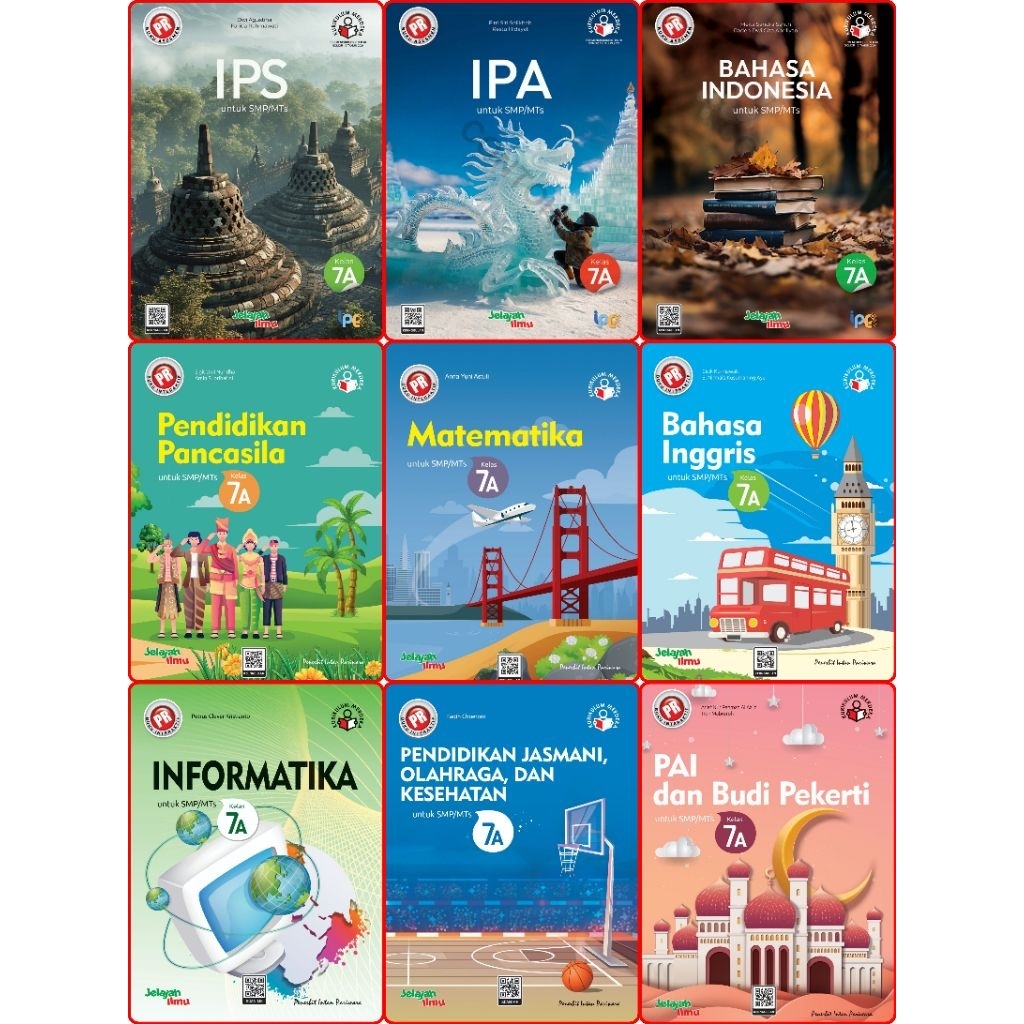 Buku Lks Pr Interaktif Asesmen SMP Kelas VII, 7 Semester 1 Kurikulum Merdeka Intan Pariwara