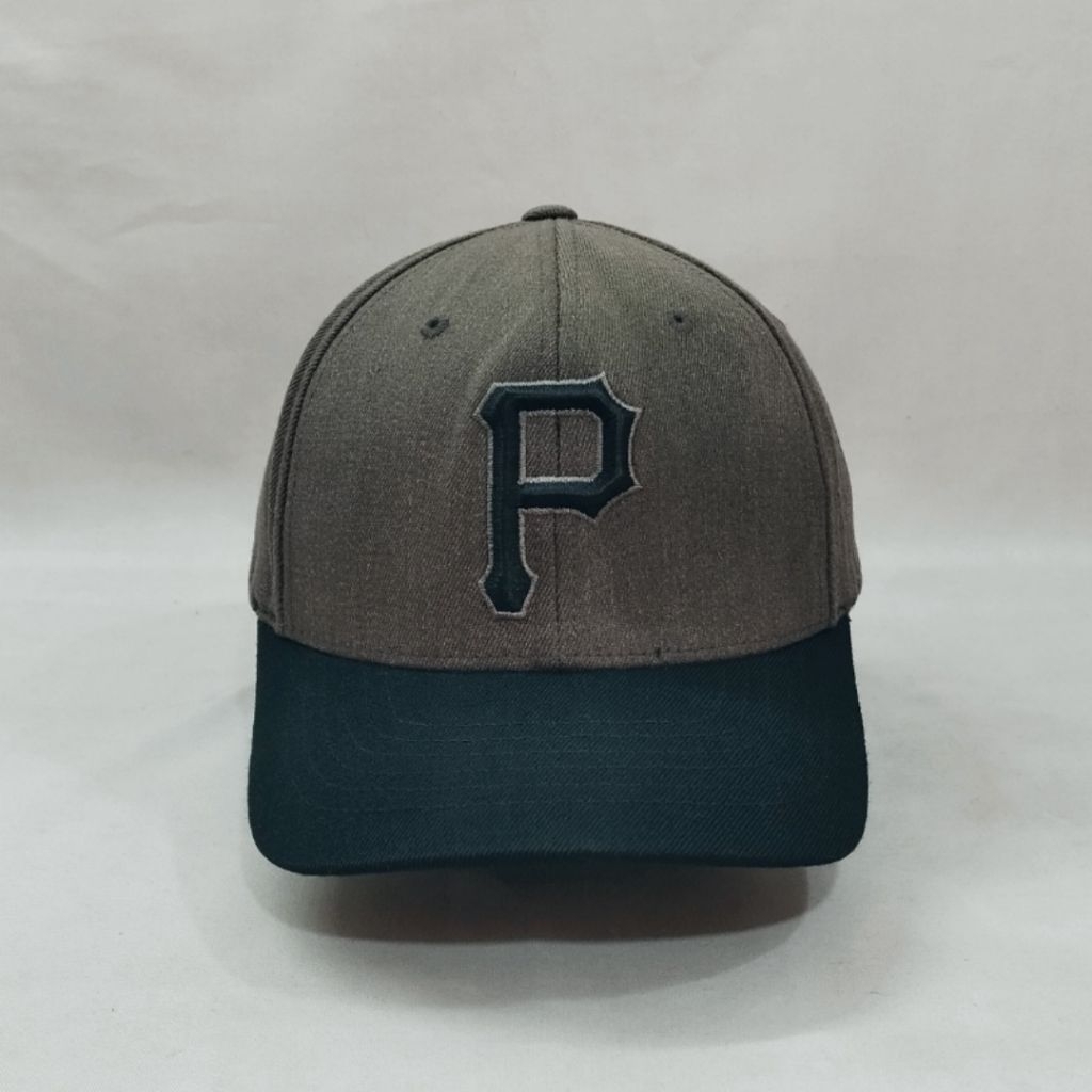 Topi Fitted Cap MLB Pittsburgh Pirates Logo Second Original