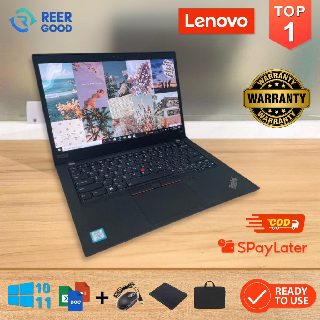 Laptop Lenovo Thinkpad X390 Core I7 GEN 8 X13 SECOND BERKUALITAS BERGARANSI 