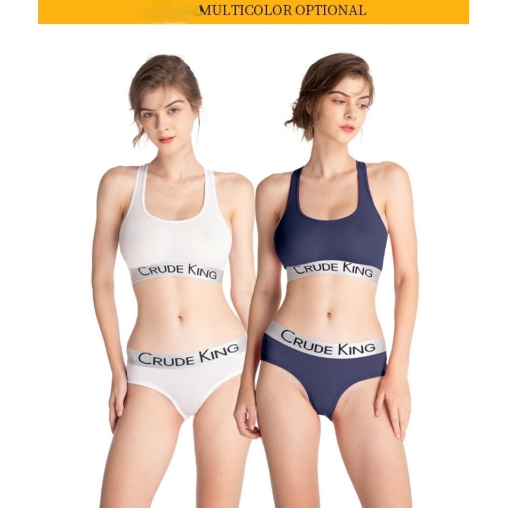 Sport Bra wanita / Set Bra dan CD Wanita