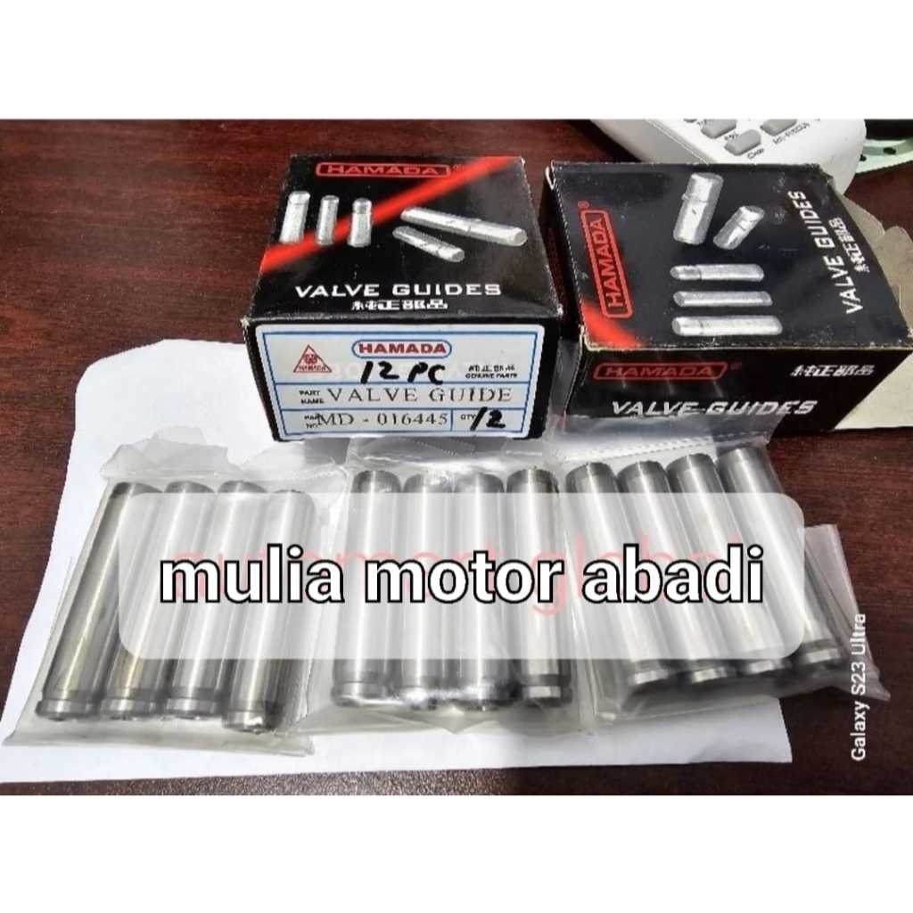 Valve guide bos klep t120ss carbu injeksi 12pc Hamada