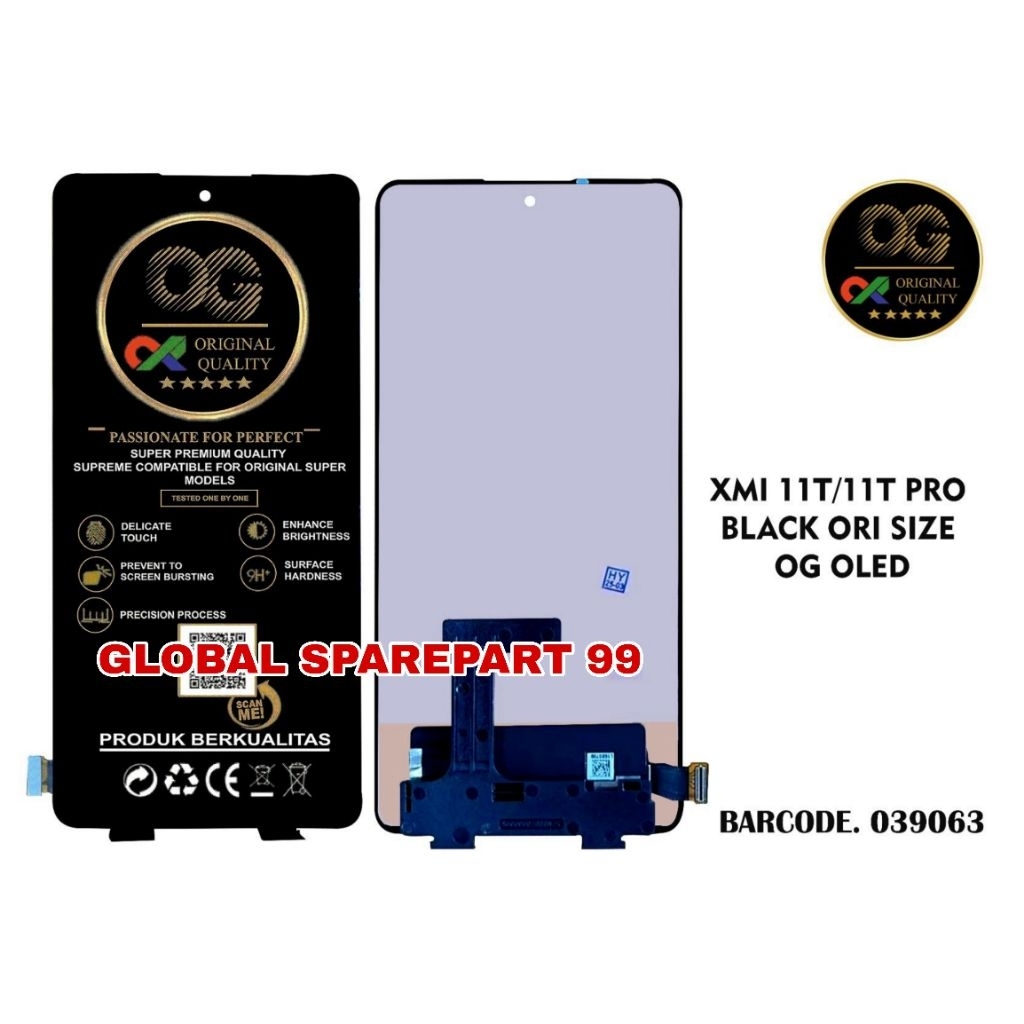LCD XIAOMI REDMI 11T / REDMI 11T PRO OG SUPER