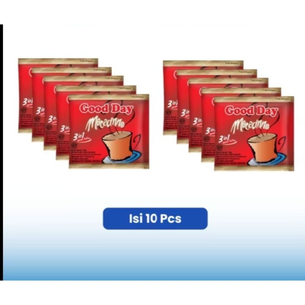 

Good Day coffee instan mocacino@