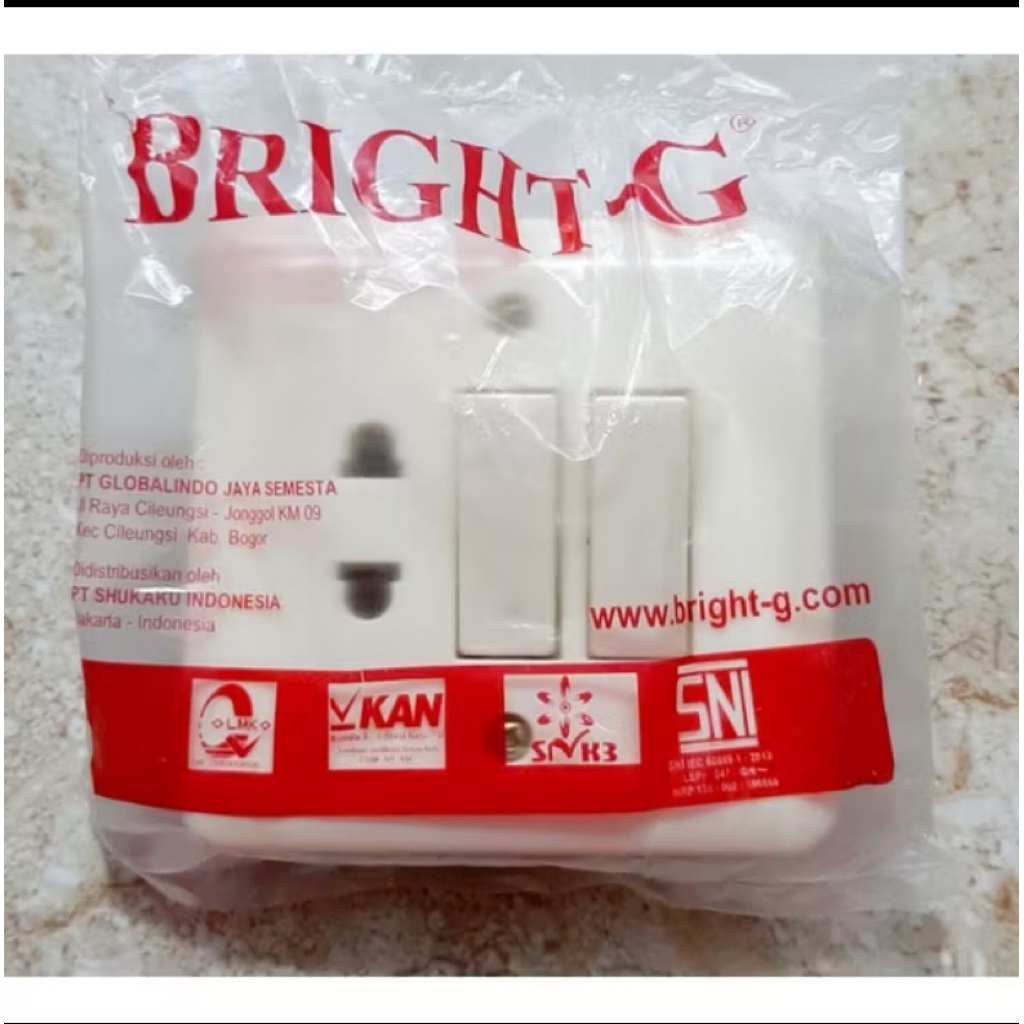BRIGHT-G SAKLAR STOP IB BG806