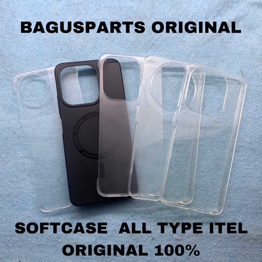 SOFTCASE SILIKON CASE ITEL RS4 S666LN / S23 S665L / ITEL P55 NFC A666L / ITEL P55 5G P665L / ITEL A7