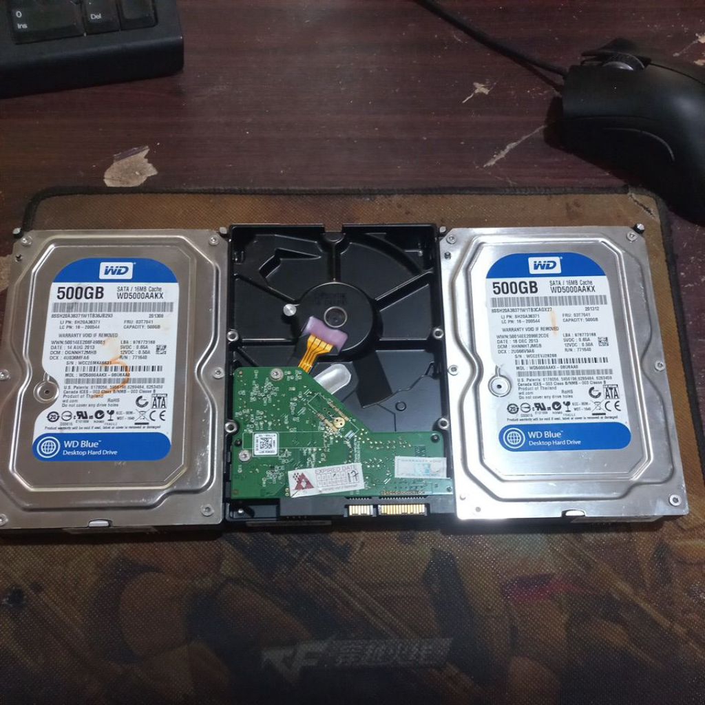 Hard Disk Sata 500GB internal WD Blue/Seagate dll