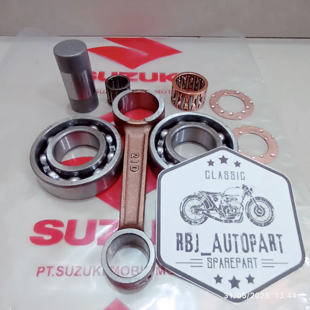 Stang Seher 21D Plus Bearing 6205 Suzuki Satria Hiu Lumba 2T Satria Kotak Satria 120