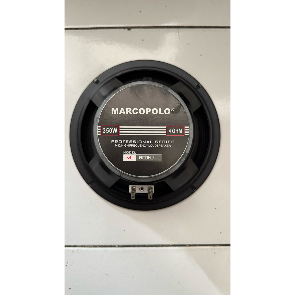 Speaker Marcopolo 8inch woofer