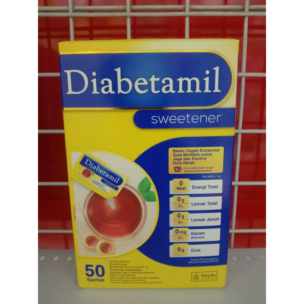 

Diabetamil sweetener O kalori