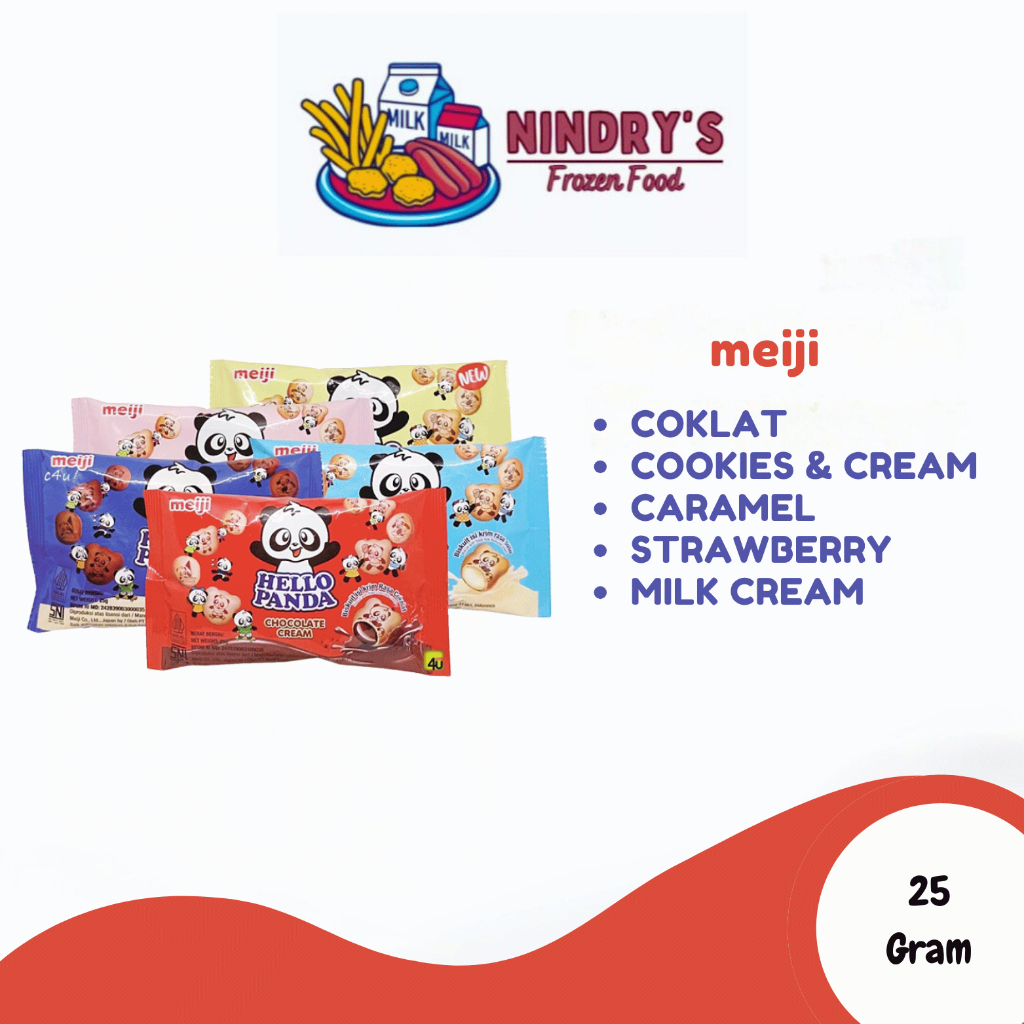 

MEIJI HELLO PANDA 25 GRAM