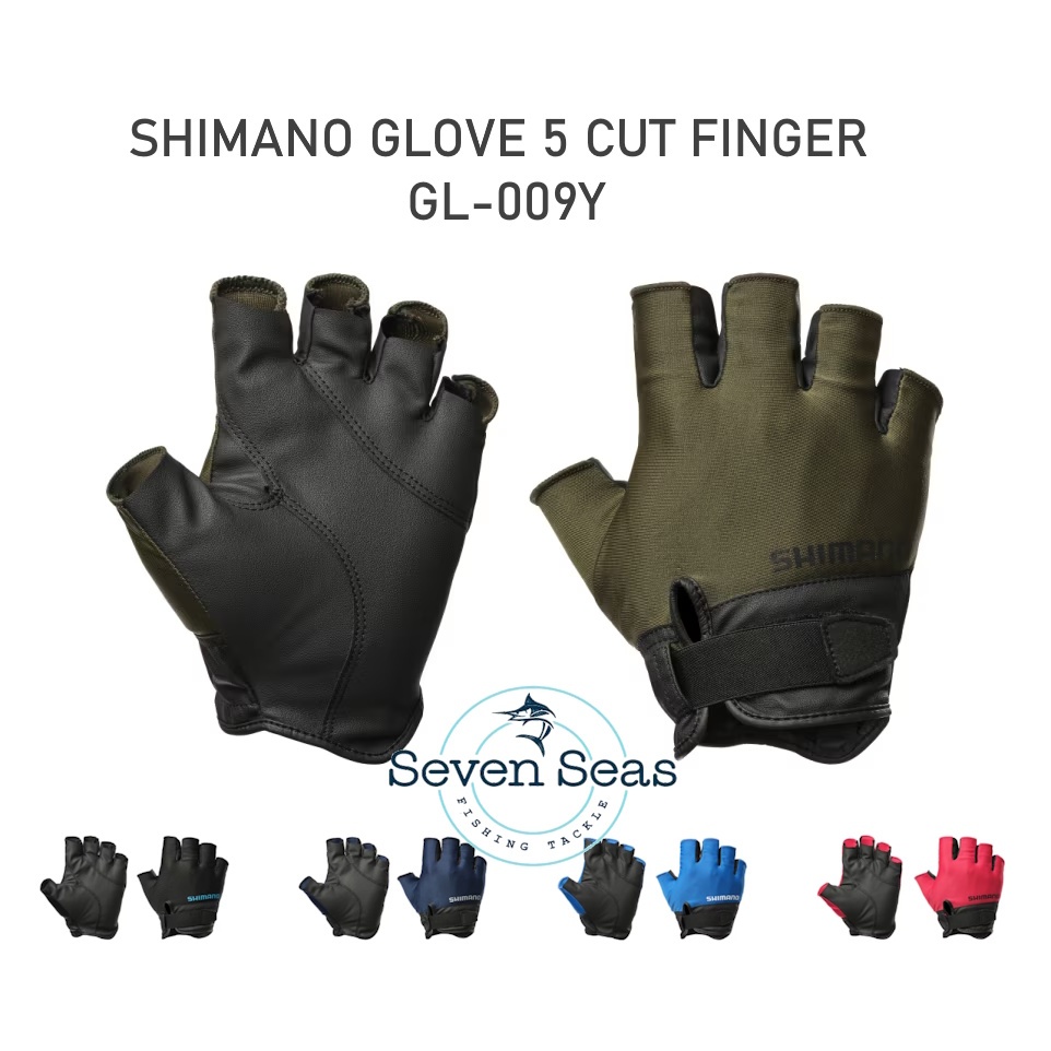 Shimano Glove 5 Cut Finger Sarung Tangan Mancing