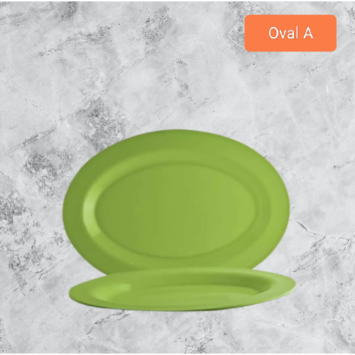 PIRING OVAL MELAMIN / PIRING SAJI OVAL MELAMIN