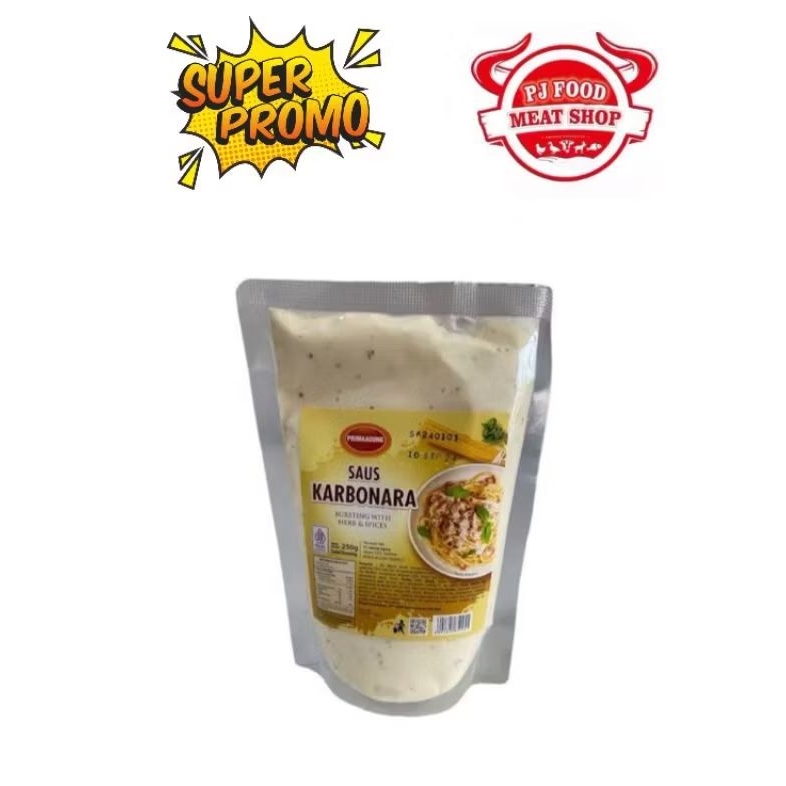 

PRIMA AGUNG SAUS KARBONARA 250Gr