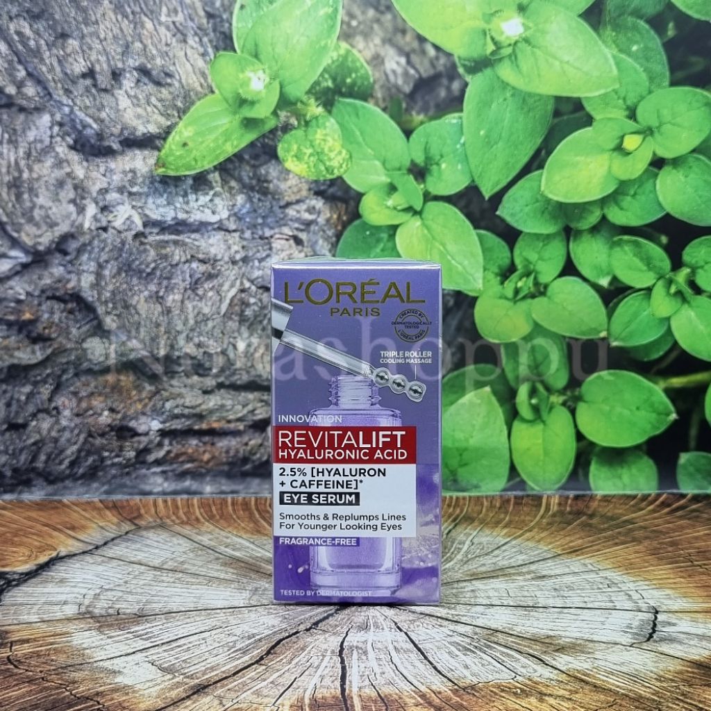 Loreal Paris Revitalift Hyaluronic Acid Eye Serum 20ml Serum Mata