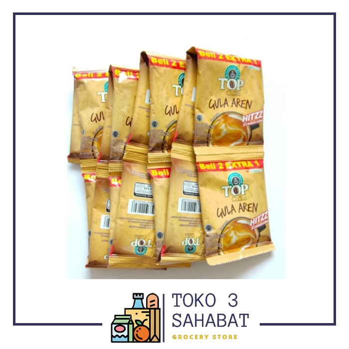 

Kopi Top Coffee Gula Aren Renteng Isi 15 Bks