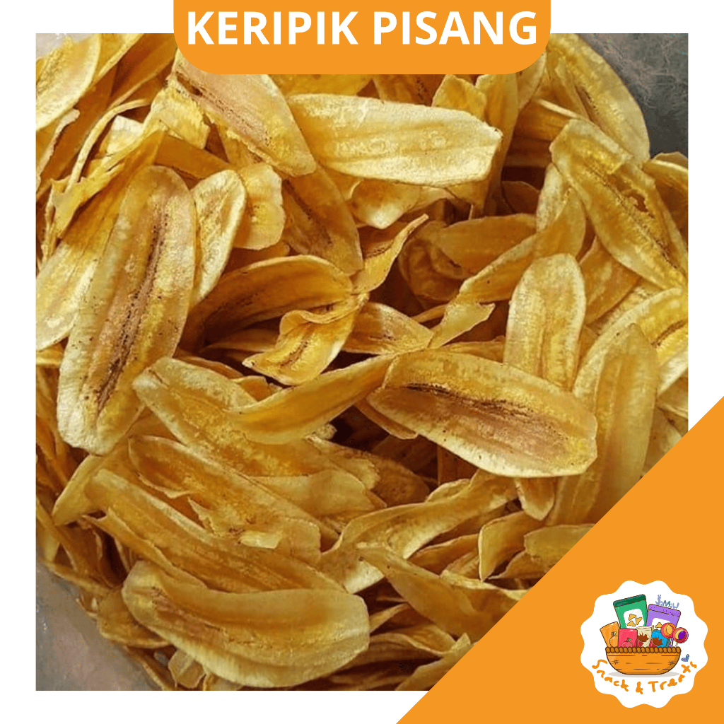 

Keripik Pisang Kepok Original Gurih Enak 50g