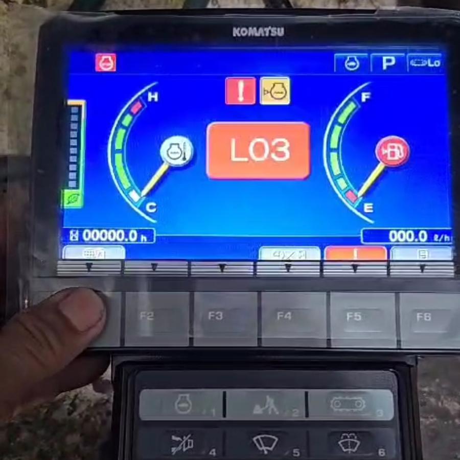 monitor komatsu pc135-10 excavator 7835 34 5901 oem
