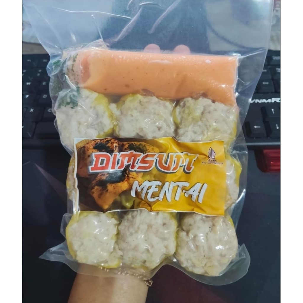 

Frozen Bandung Dimsum Mentay isi 9 jumbo plus saus dan nori tabur