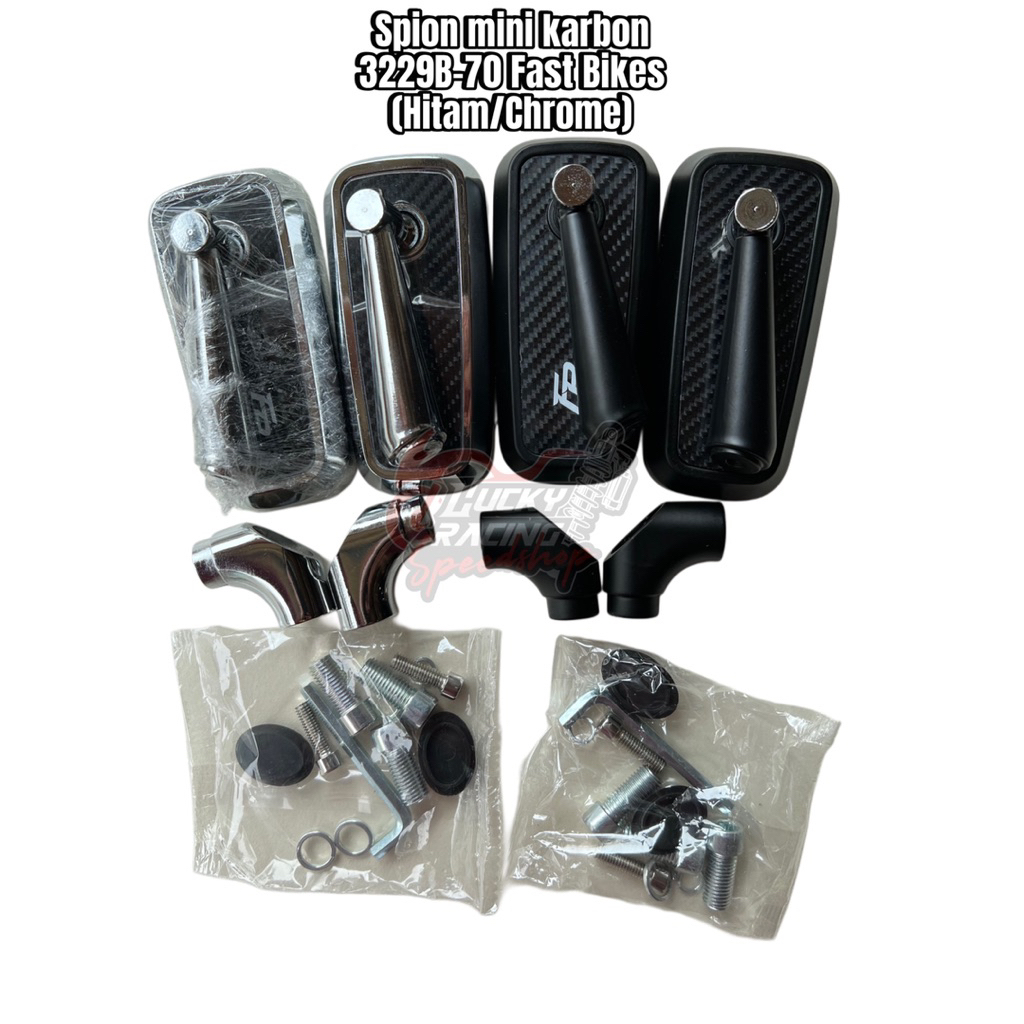 Spion model H2C karbon universal Fast Bikes 3229B-70 full CNC