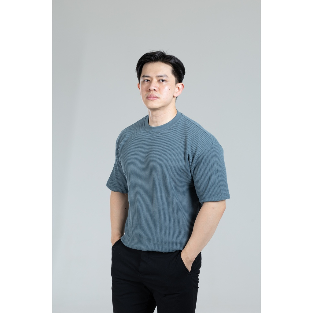 Kaos Waffle Szen / T-shirt Waffle Szen / Kaos Waffle Oversize Goodstuff